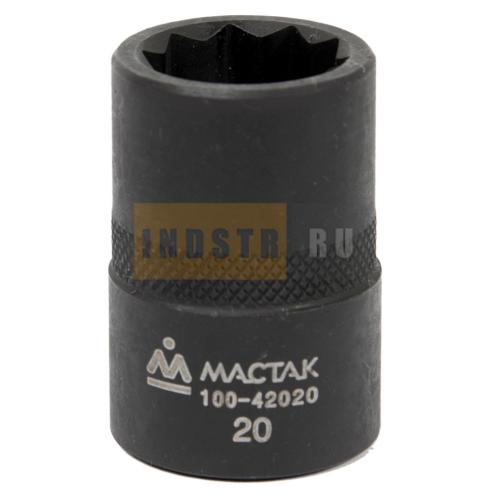 МАСТАК Головка торцевая десятигранная для рычагов Honda CR-V 1/2", 20 мм (100-42020)
