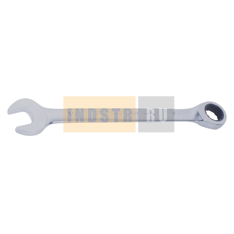 МАСТАК Ключ трещоточный комбинированный 18 мм (021-30018H)